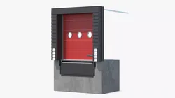 Industrial Dock Seal and Shelter for Warehouses 3D model