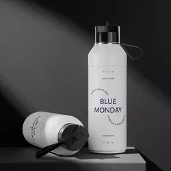 Insulated Water Bottle 3D model