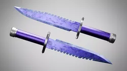 Knife 11 Indigo FT Low-poly 3D model