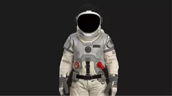 Lunar Frontier Expeditionary Astronaut Low-poly 3D model