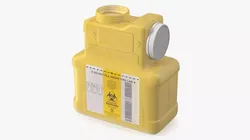 Medical Sharps Container 3D model