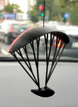 Mini Paraglider for car mirror