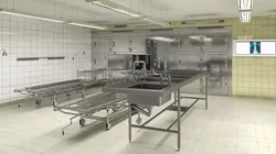 Morgue Interior 3D model