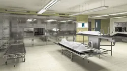 Mortuary Interior 3D model