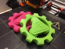 Print-in-place Geared Maker Coin