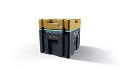 Sci-Fi Storage Loot Crate - Game Ready PBR Low-poly 3D model