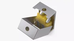 Sharps Container in Cabinet 3D model