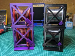Stackable Solder/Wire Spool Holders