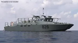 Sweden CB90 Class Combat Boat 3D model