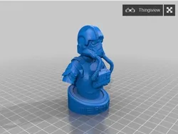 TIE Fighter Pilot Bust
