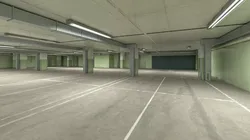 Underground Parking Garage 3D model