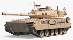 US Army M10 Booker Armored Combat Vehicle 3D model