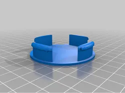 Wheel Cap - flat with cutout