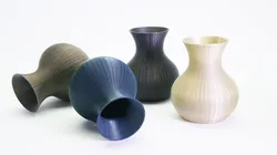 Wicker vase