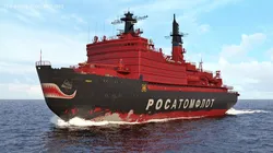 Yamal Nuclear Icebreaker 3D model