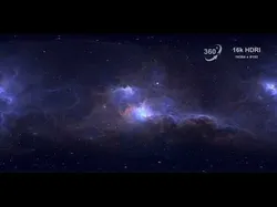 360 degree 16k HDRI space background SN-3870 3D model