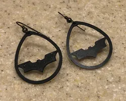 5min Bat Earrings