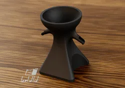 Aeropress pouring stand for two cups