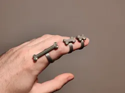 Boney finger rings