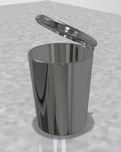 Car trash bin for bottelholder