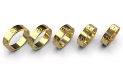 cartier love ring cod44 3D print model