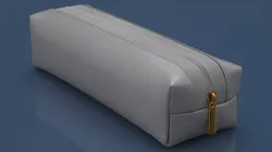 Closed Leather Case 3D model