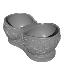 Coquette Bow Bra Makeup Brush Holder STL | Succulent Planter | Unique Plant Pot | Gift for Her