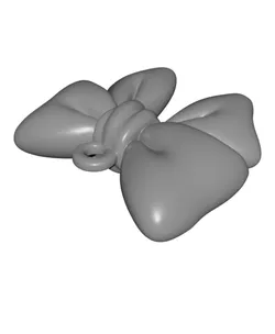 Coquette Ribbon Bag Charm STL | Bow Keychain | Coquette Kawaii Style | Gift for Her
