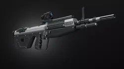 Halo Scifi Gun DMR 3D model