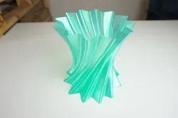 Huge Twisted Star Vase