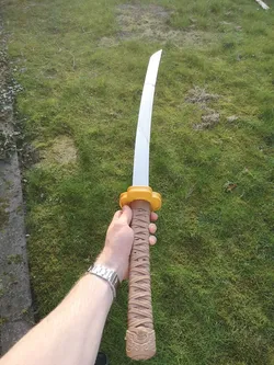 Katana Sword scaled up to 1m