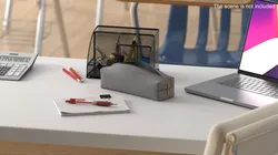 Leather Case Opened 3D model