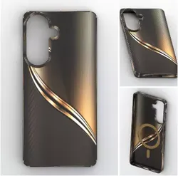 Luxury Wave Magnetic Case A57 3D print model
