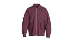 Men Zip-Up Jacket With Flap Pockets 3D model