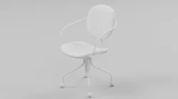 Modern Office Swivel Chair - Sample File 3D model