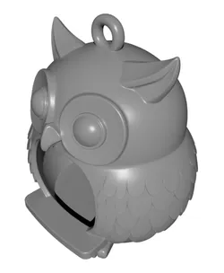 Owl Birdhouse STL | Hanging Owl Bird House | Bird Feeder | Garden Decor & Bird Lover Gift