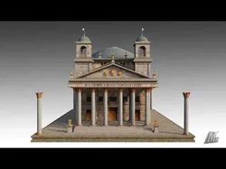 Pantheon Rome siglo XVII 3D model