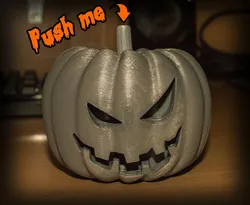 Pumpkin candy distributor