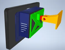 Raspberry Pi Wall Mount for 7 inch Touchscreen Case