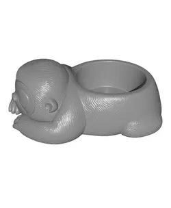 Sleeping Sloth Planter STL | Succulent Flower Pot | Cute Animal Decor | Cozy Home Accent