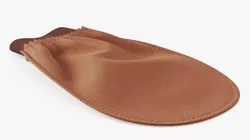 Spa Exfoliation Body Glove Flat Brown 3D model