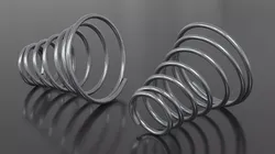 Steel Conical Coil Spring 3D model