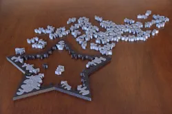 Twinkle All the Way Star Puzzle