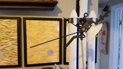 Voyager post for hanging.