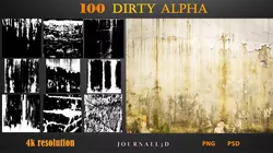 100 ALPHA DIRTY textures Texture