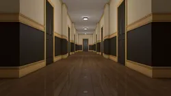 Apartment Hallway 3D model