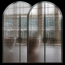 Arched steel doors GABRIEL SCOTT 3D model