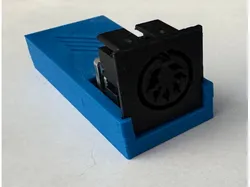 AT Keyboard to USB-C Soarer's Adapter with Tinkerboy QMK/VIAL firmware using a Pro Micro, and Housing for it