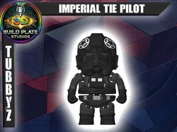 Characters & Creatures STL Descărcare - Imperial Tie Pilot - Build Plate Studios