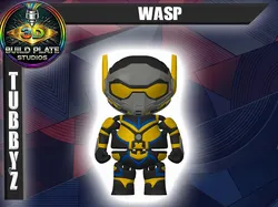 Characters & Creatures STL Descărcare - Wasp - Build Plate Studios